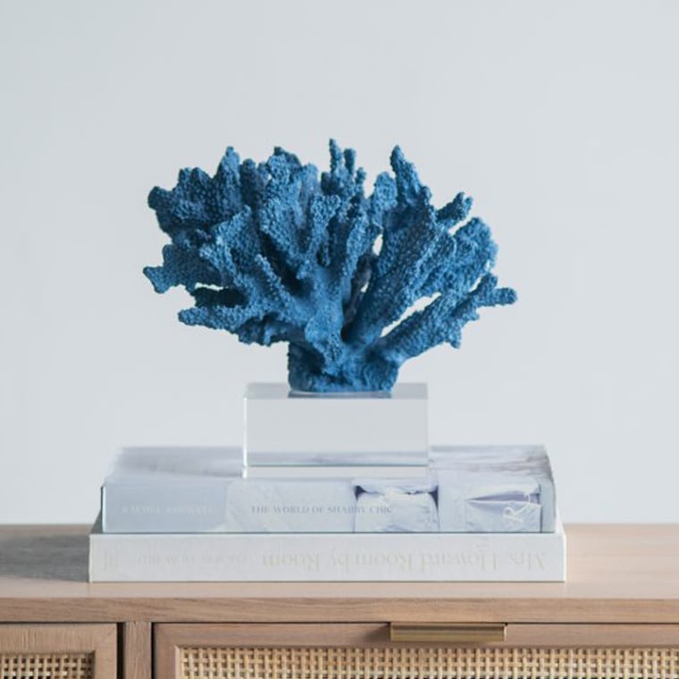 サンゴ オブジェ ブルー