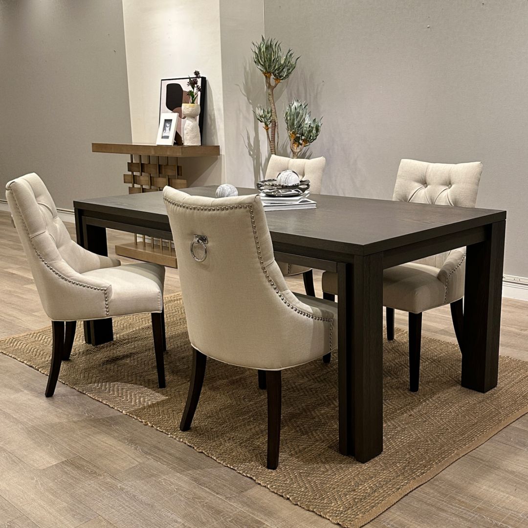 ダイニングテーブル ダークオーク 幅180cm