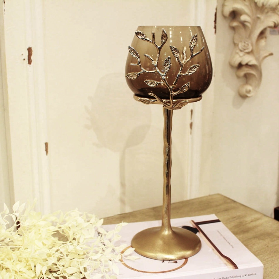 キャンドルスタンド カーキー 高さ.38cm