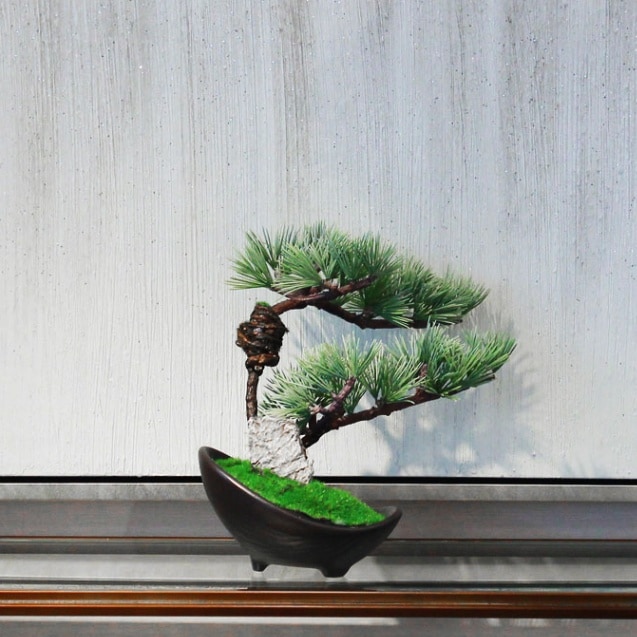 インテリア人工盆栽 松 35cm