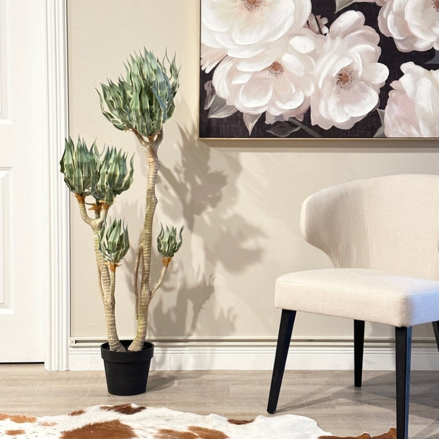 フェイクグリーン 観葉植物 モンステラ風 H127cm