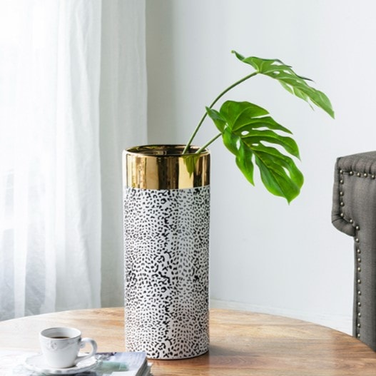 セラミックベース ゴールド×レオパード