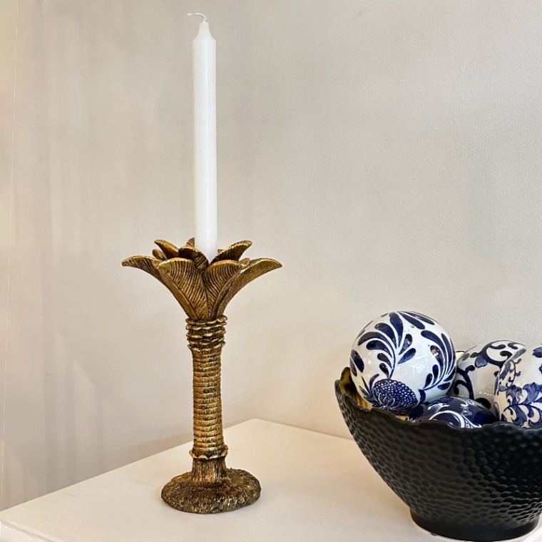 アトリエジュンコ　キャンドルホルダーホワイト&ティーキャンドルスタンド Lサイズ キャンドルホルダー アイアンリング L Candleholder Iron Ring