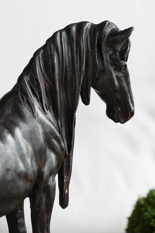 馬  置物 馬の置物 高さ24cm | インテリアデコレーション |インテリア雑貨