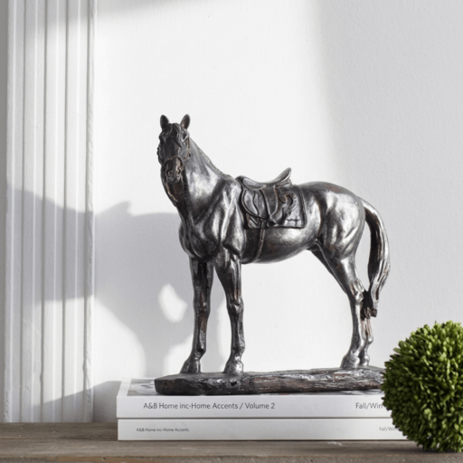 馬の置物 高さ24cm