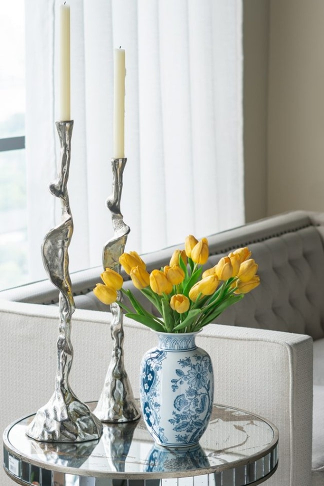 シノワズリな花瓶 高さ22cm | インテリアデコレーション,花瓶