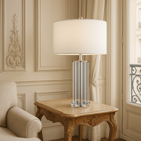 クリスタルガラスのテーブルランプ | ライト・照明,テーブルランプ