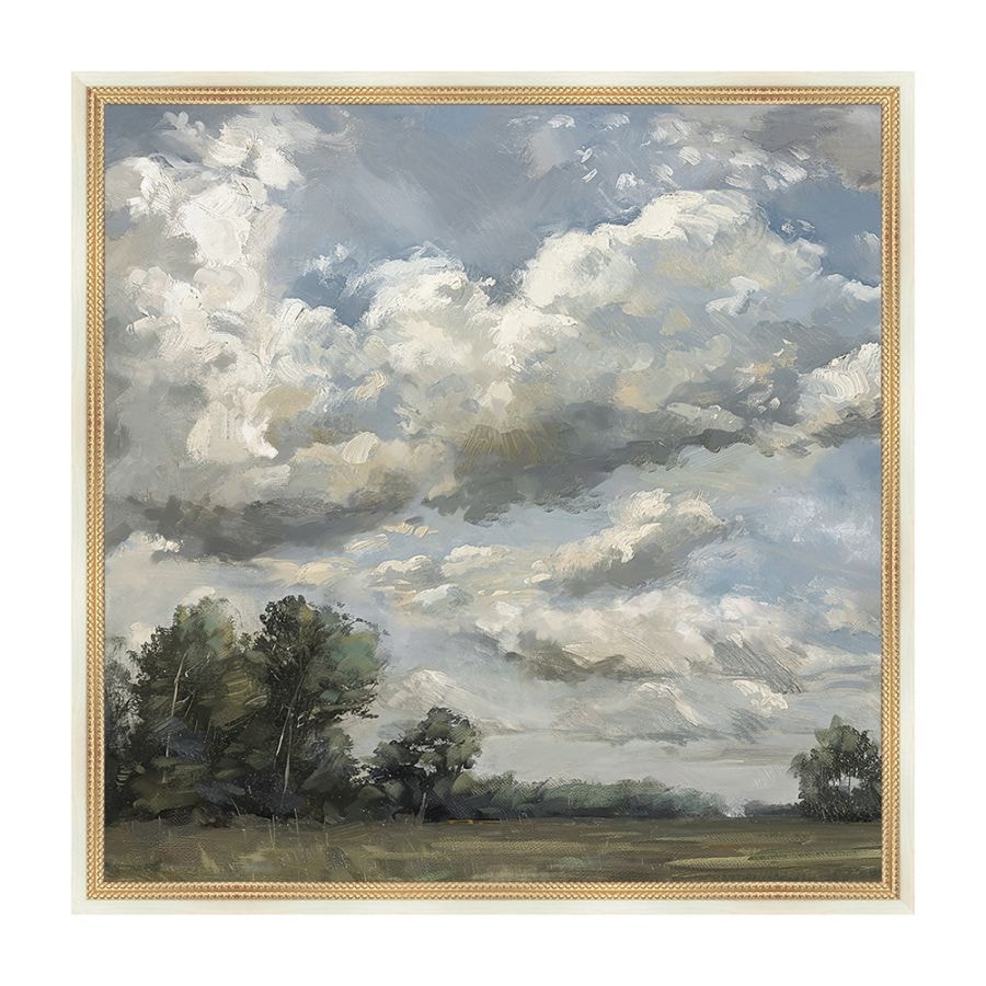 田園風景キャンバスアート 100×100cm