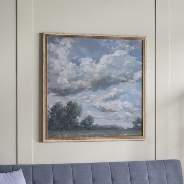 田園風景キャンバスアート 100×100cm