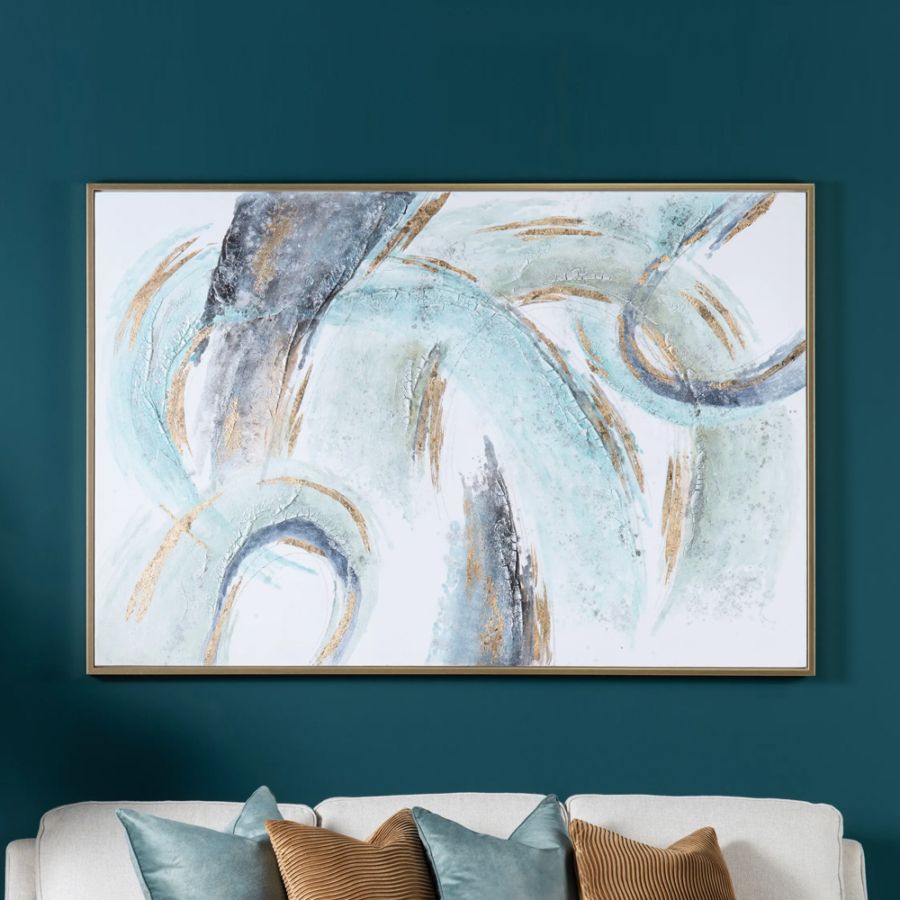 アートパネル《Aqua Motion》幅126×高さ187cm