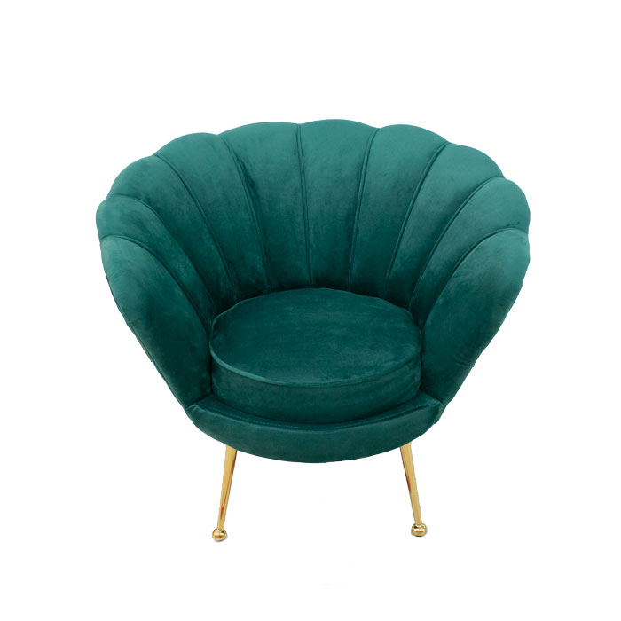 キッズチェア グリーン アームチェア