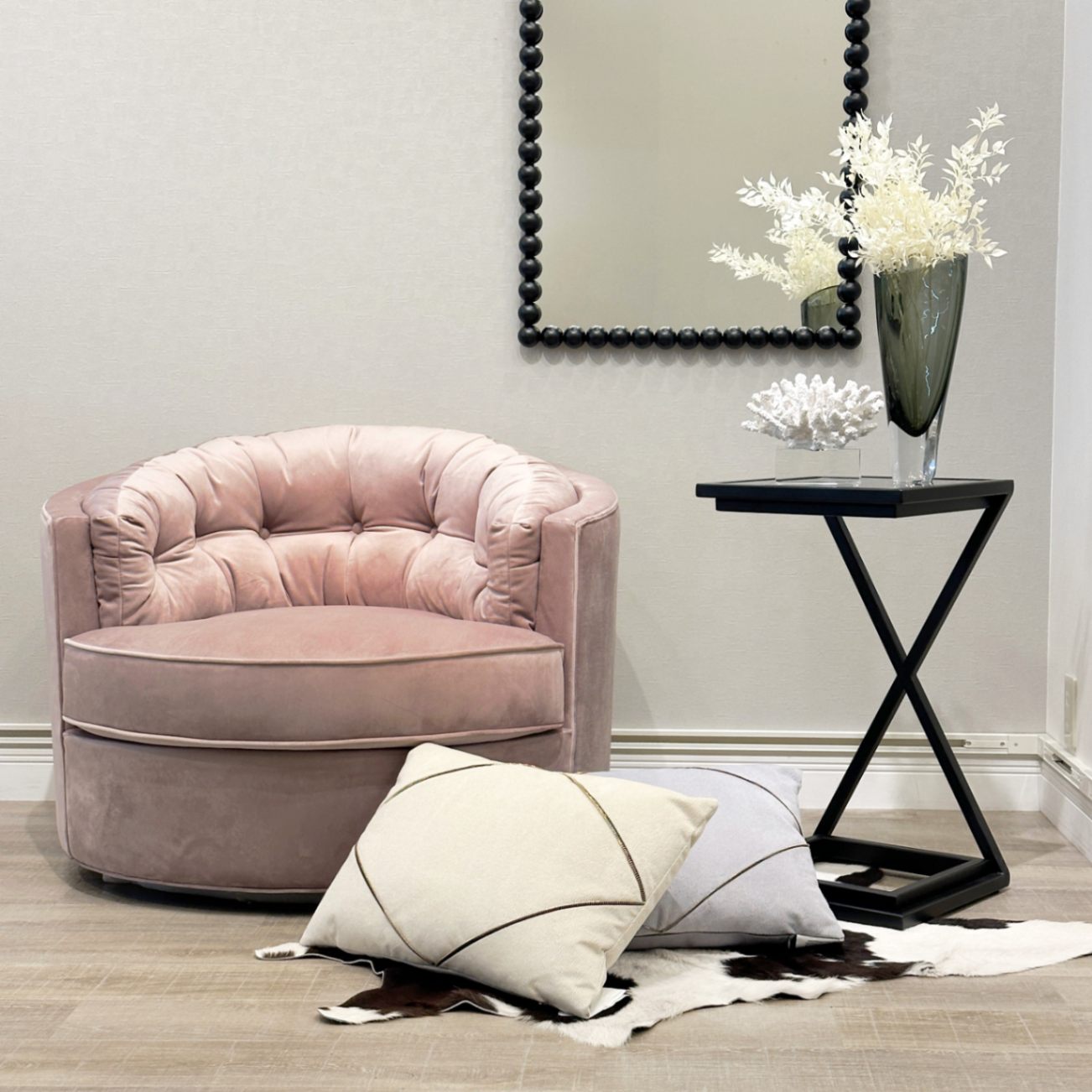 一人がけソファ　ピンクベルベット アームチェア 楽天市場】アームチェア 一人掛けチェア アームソファ ベロア ピンク