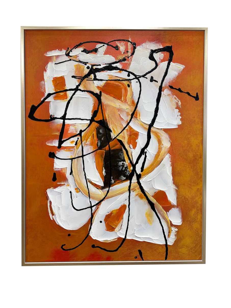 アートフレーム　オレンジベース　93×123cm　縦横設置可