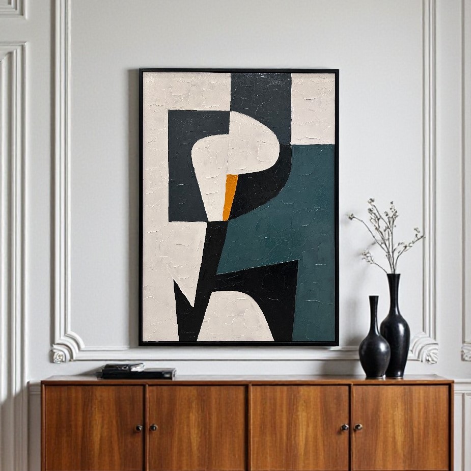 北欧モダン アートフレーム 93×123cm 縦横設置可能