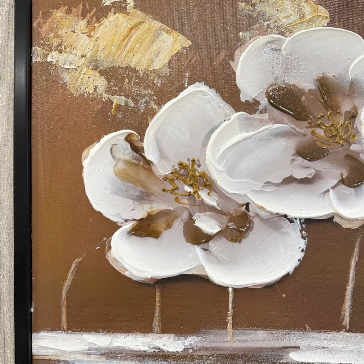 アートフレーム ホワイトブロッサム 123×63cm | ウォールアート,アート