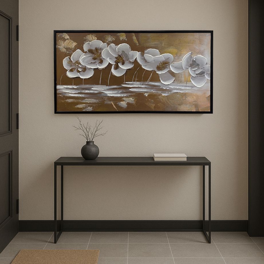 アートフレーム ホワイトブロッサム 123×63cm | ウォールアート,アート