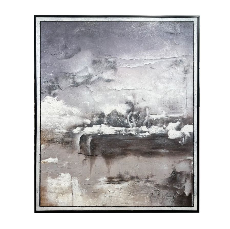 大型アートフレーム セレニティ 153×183cm モノトーン