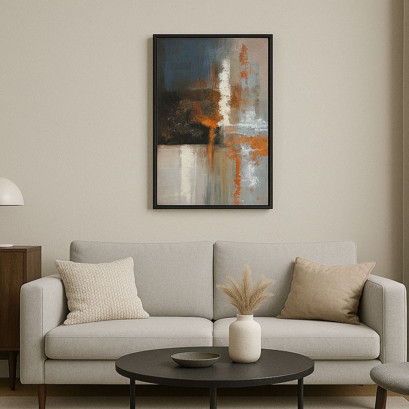 アートフレーム ラストアンドグロウ 73×103cm 縦横設置可 | ウォール