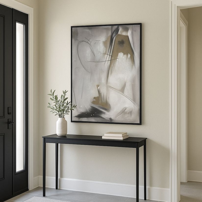 アートフレーム エレガンス 抽象画 93×123cm 縦横設置可能 | ウォール