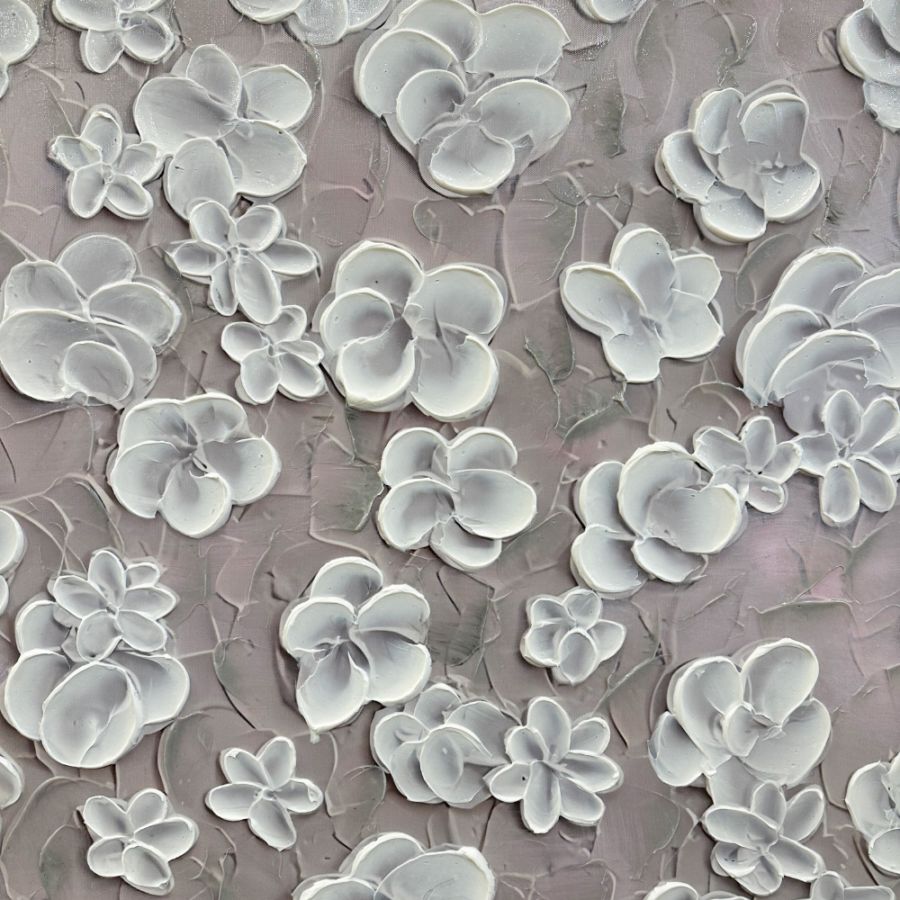 アートフレーム フローラル 93×123 縦横設置可能 | ウォールアート