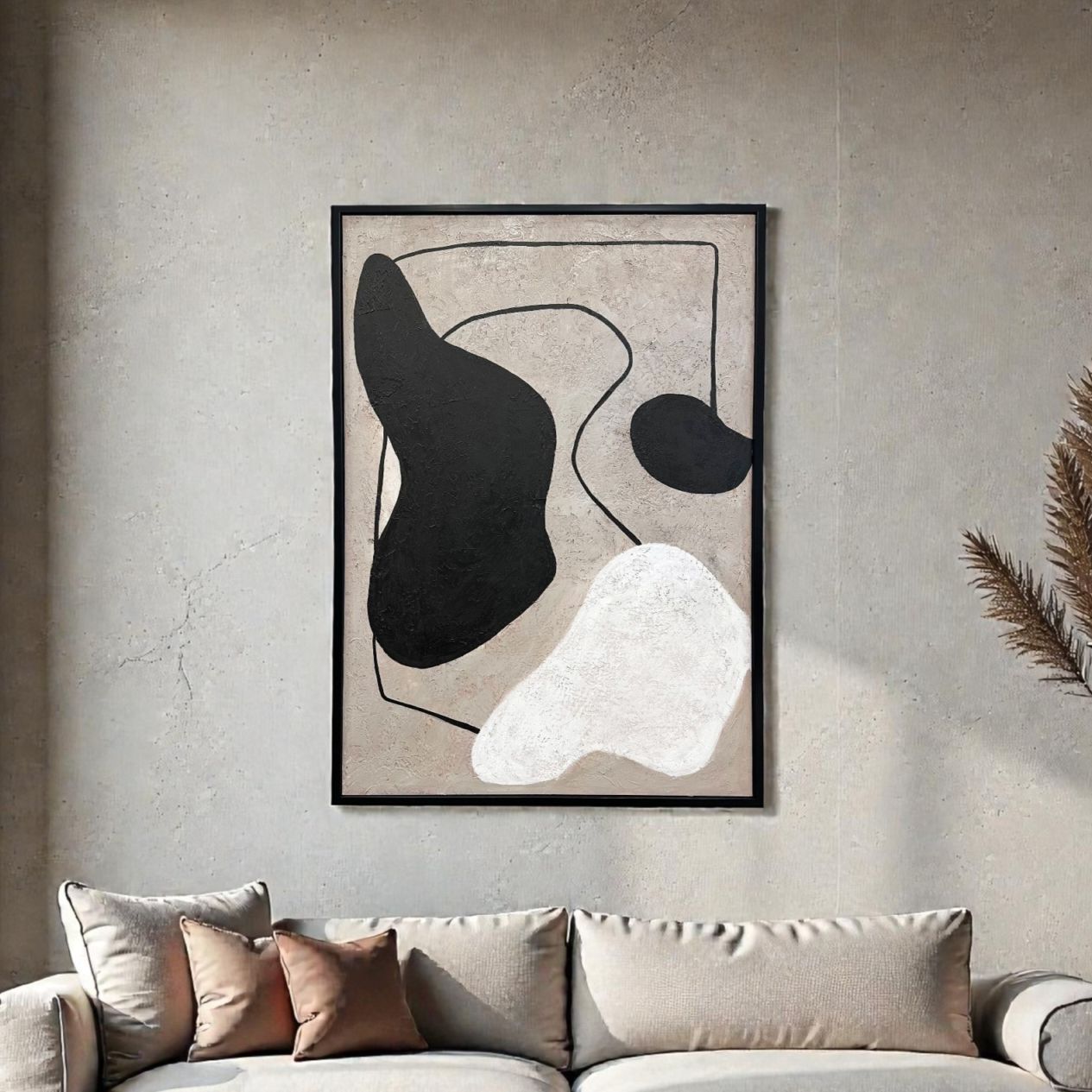 アートフレーム　モノクロム　73×103cm