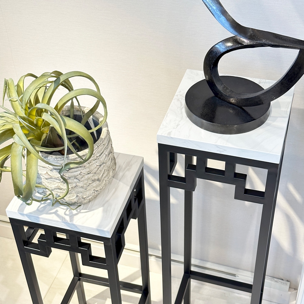 モダンフラワースタンド 高さ93cm | アイアンインテリア,テーブル