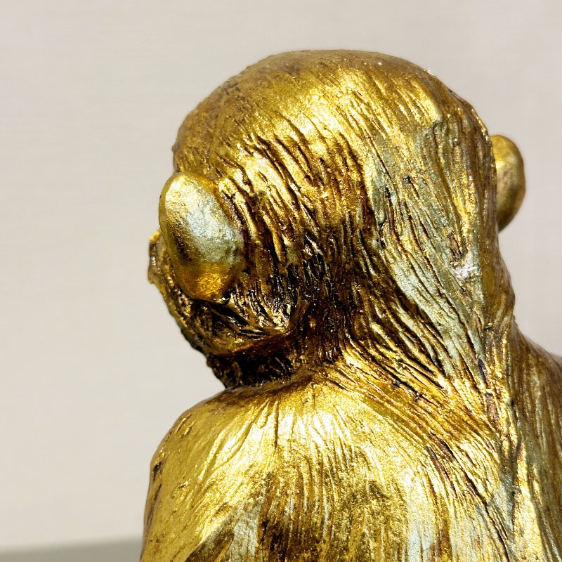 猿 トレイ ゴールド | インテリアデコレーション,オブジェ・置物