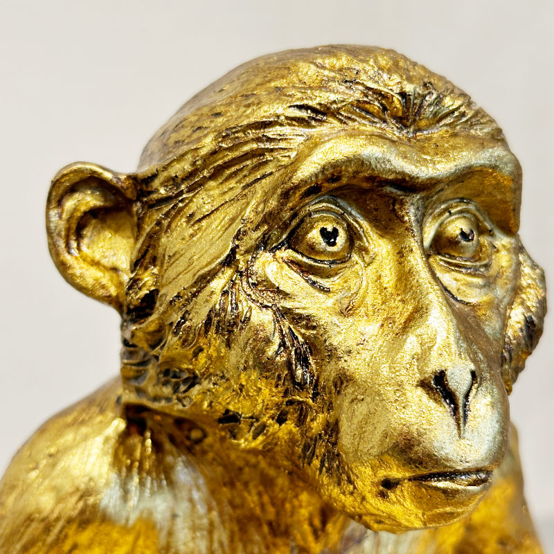 猿 トレイ ゴールド | インテリアデコレーション,オブジェ・置物