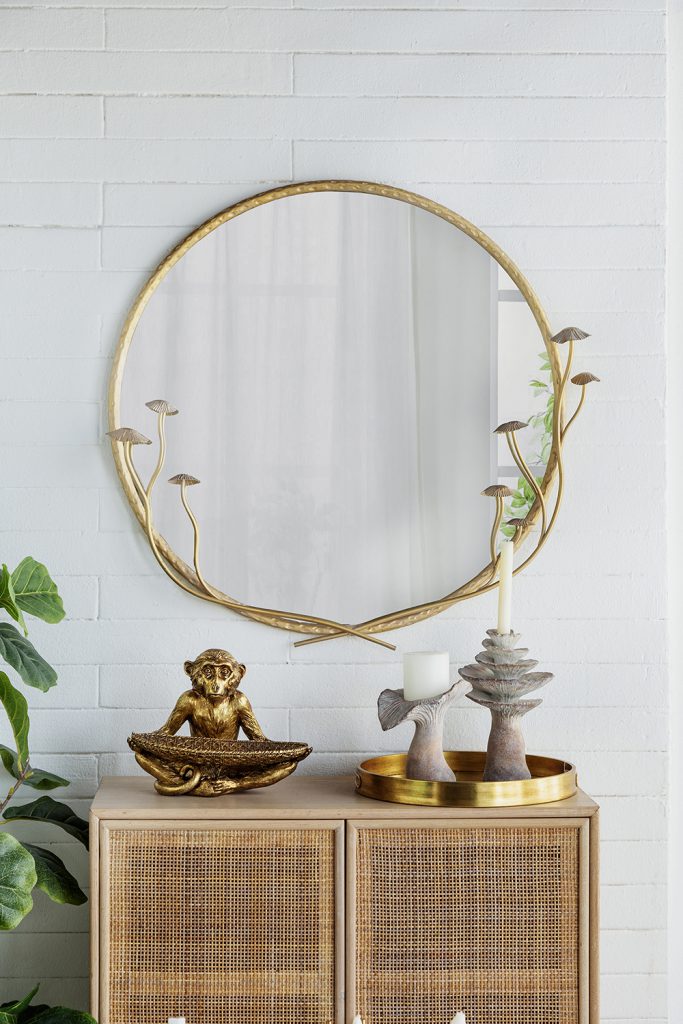 猿 トレイ ゴールド | インテリアデコレーション,オブジェ・置物