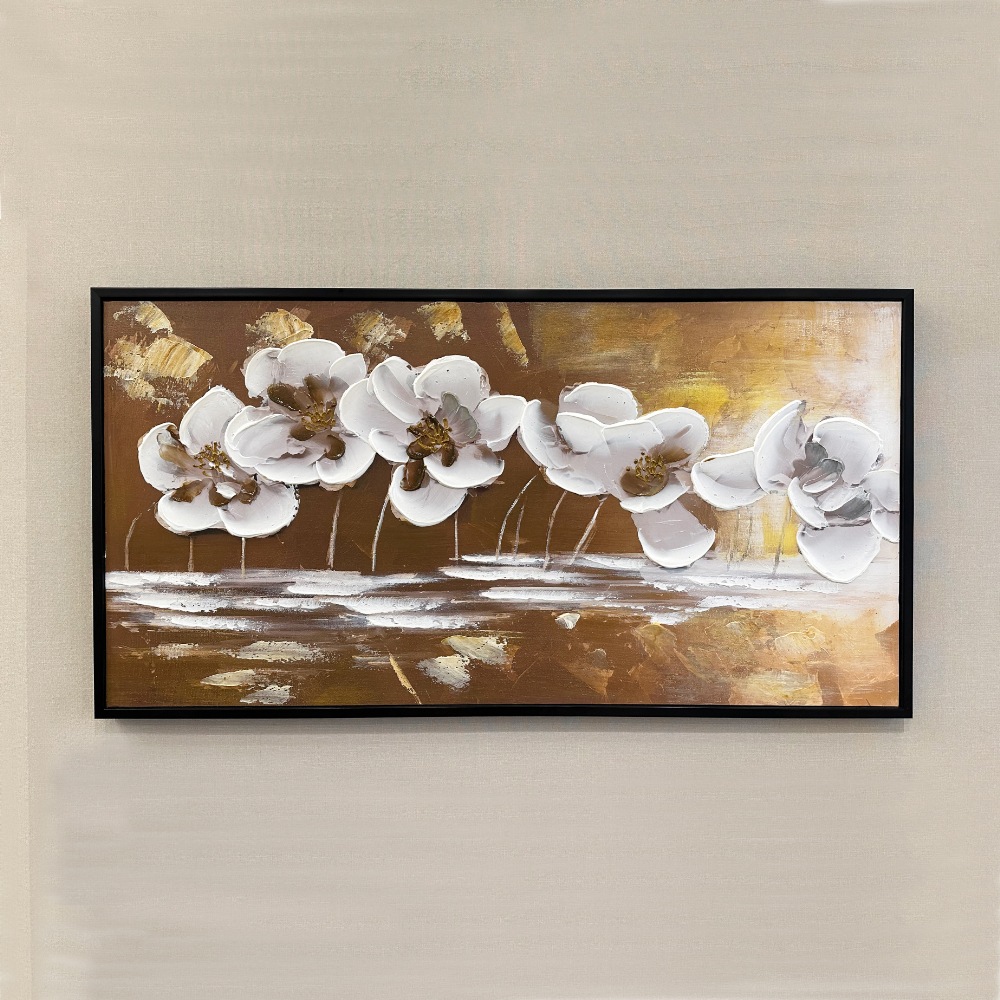 アートフレーム ホワイトブロッサム 123×63cm | ウォールアート