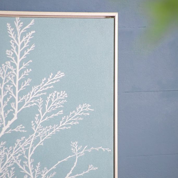 珊瑚モチーフ アートパネル 100×70cm フレーム付き 壁掛け装飾