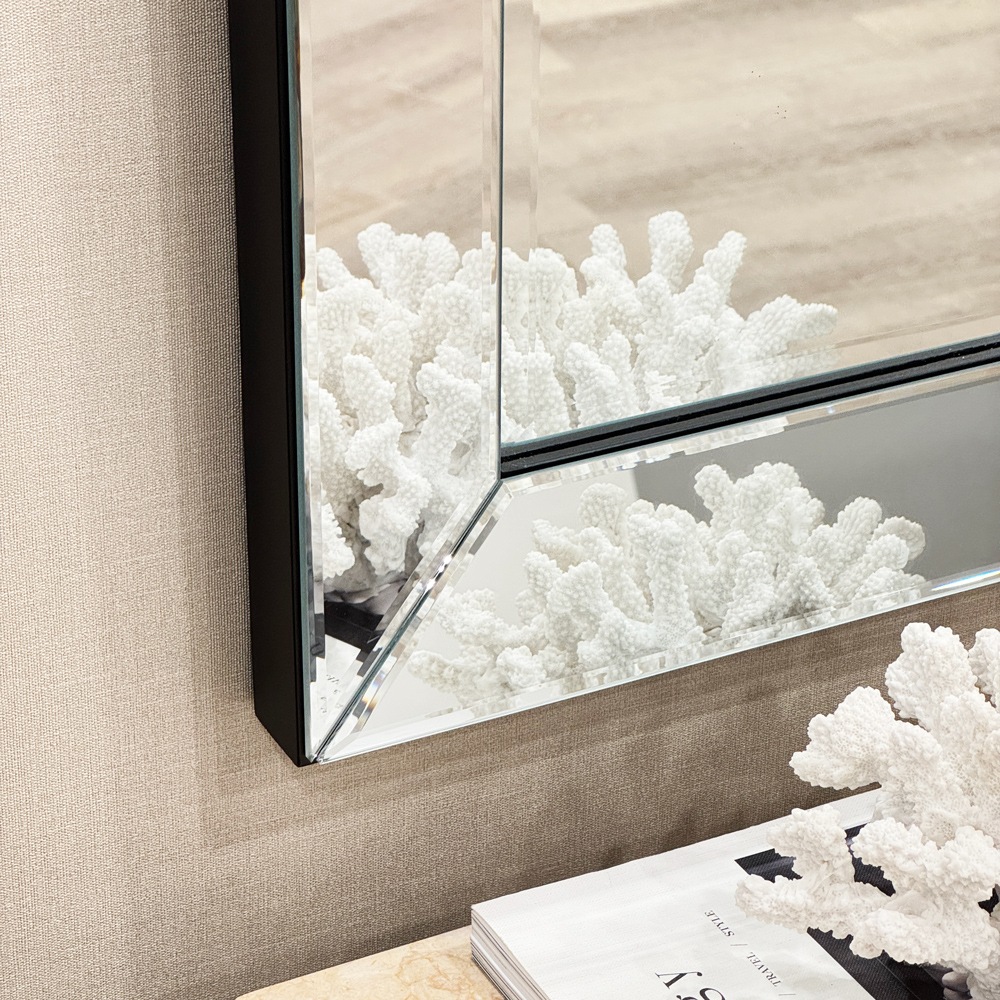 スリムウォールミラー モダンタイプ 34×84cm | ミラー |インテリア雑貨