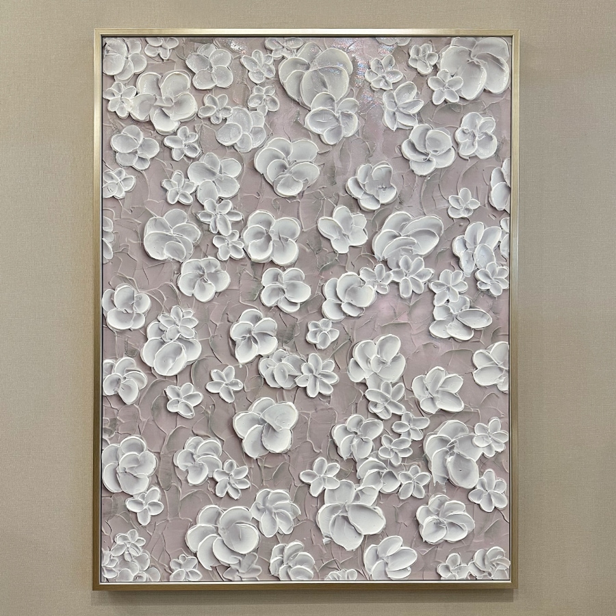 アートフレーム フローラル 93×123 縦横設置可能 | ウォールアート