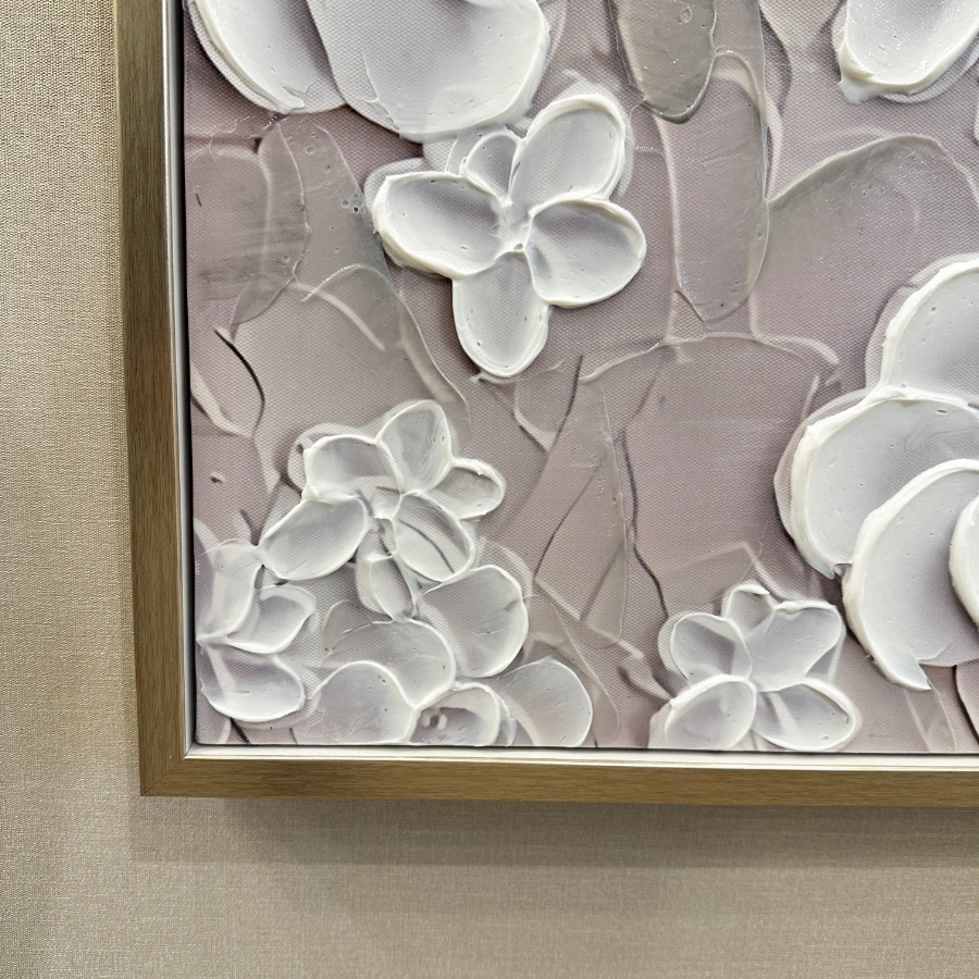 アートフレーム フローラル 93×123 縦横設置可能 | ウォールアート