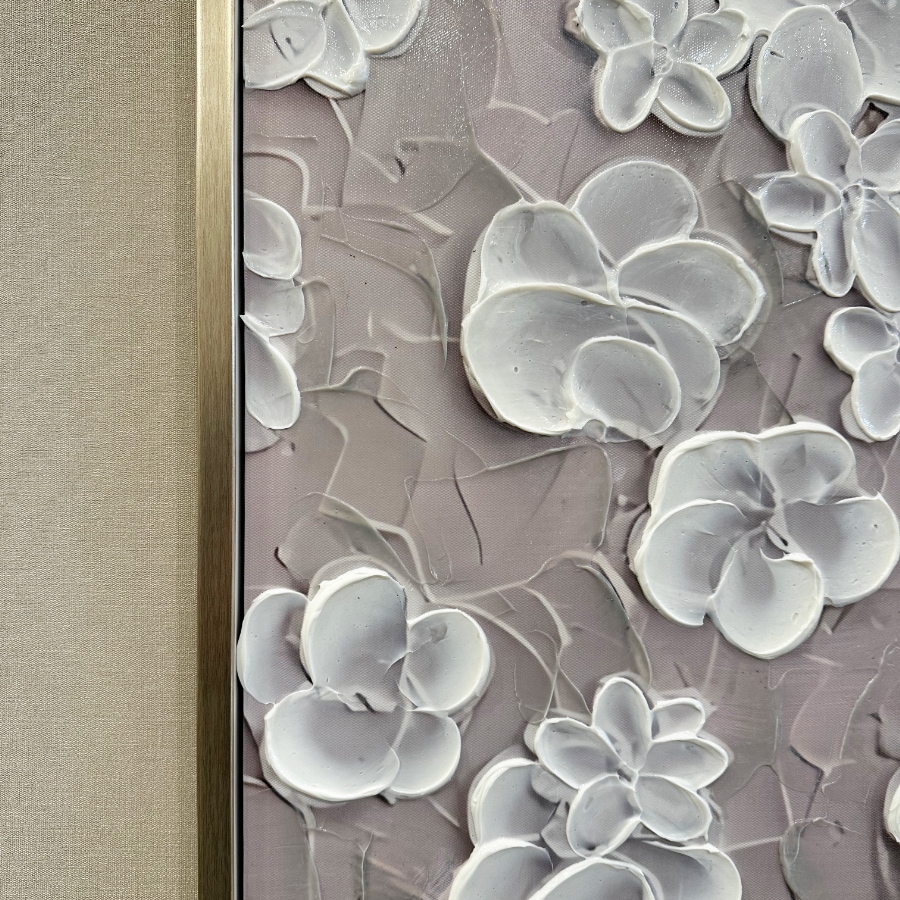 アートフレーム フローラル 93×123 縦横設置可能 | ウォールアート