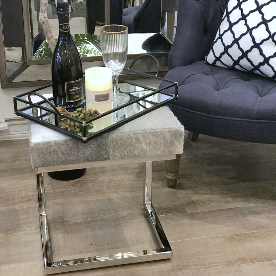 リアルファースツール グレー | 家具,チェア,スツール |インテリア雑貨