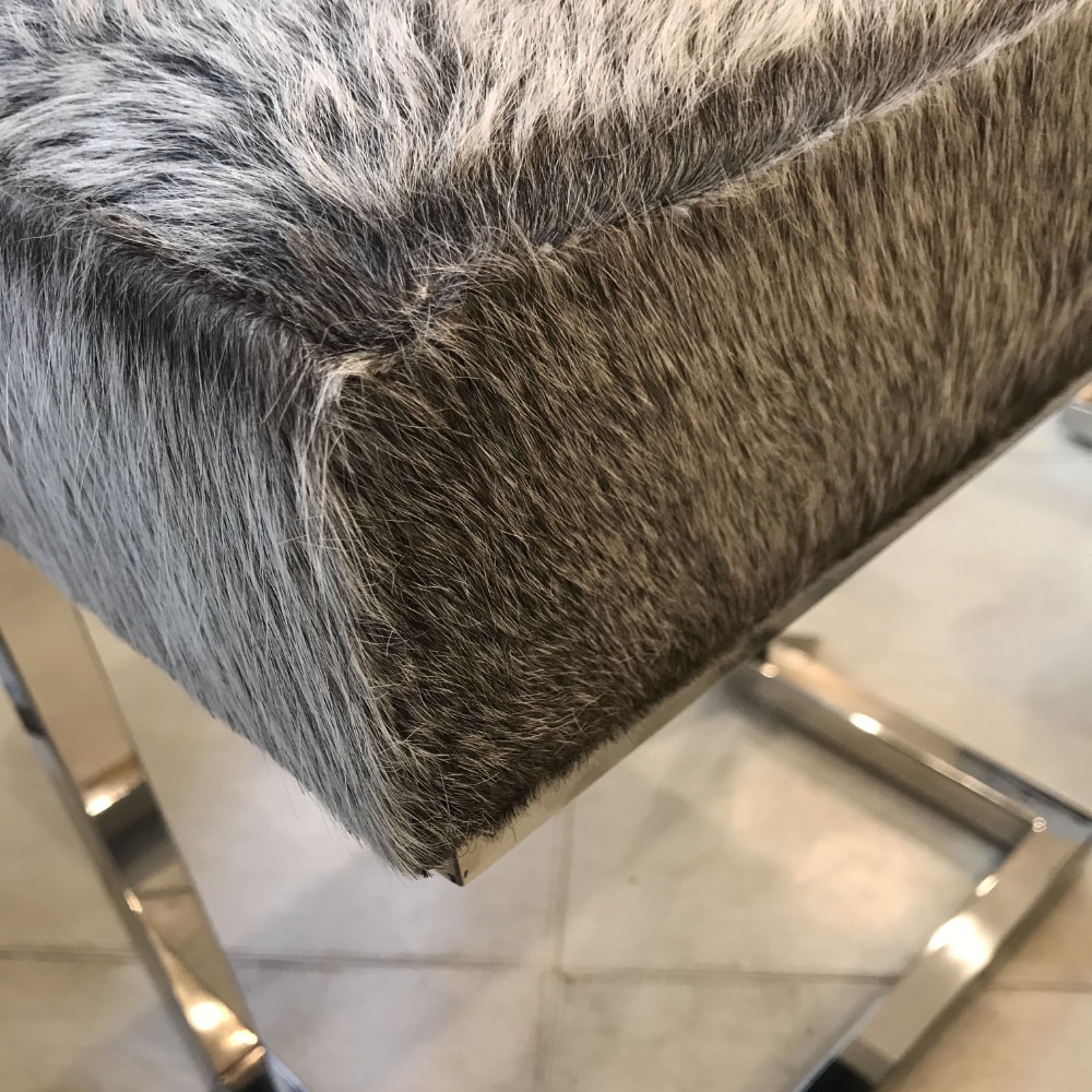 リアルファースツール グレー | 家具,チェア,スツール |インテリア雑貨