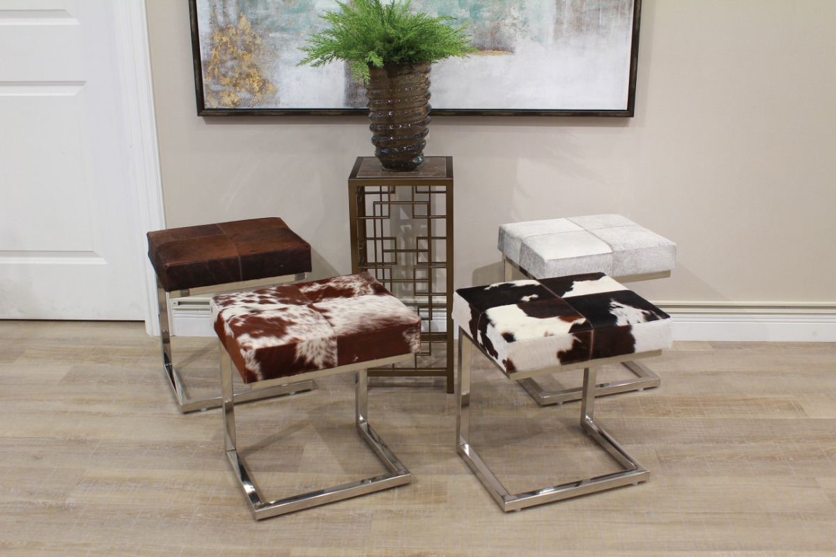 リアルファースツール グレー | 家具,チェア,スツール |インテリア雑貨