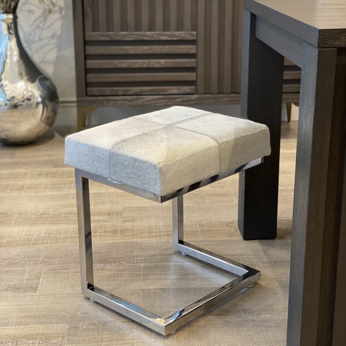 リアルファースツール グレー | 家具,チェア,スツール |インテリア雑貨