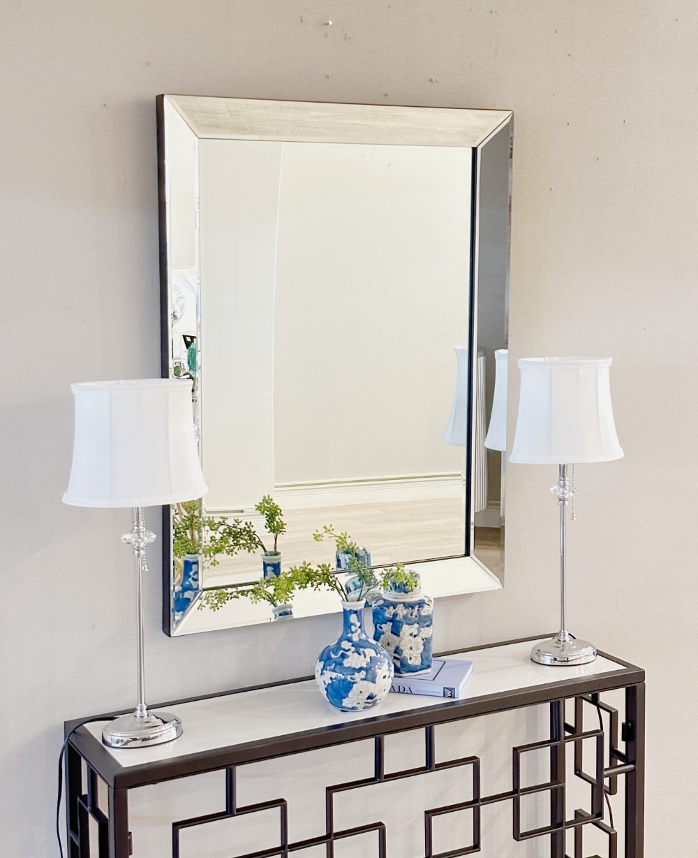 ミラー ミラーフレーム シルバー モダン 80X80 XR-3560-7070 輸入雑貨 ミラー ミラーフレーム シルバー シンプル モダン クラシック