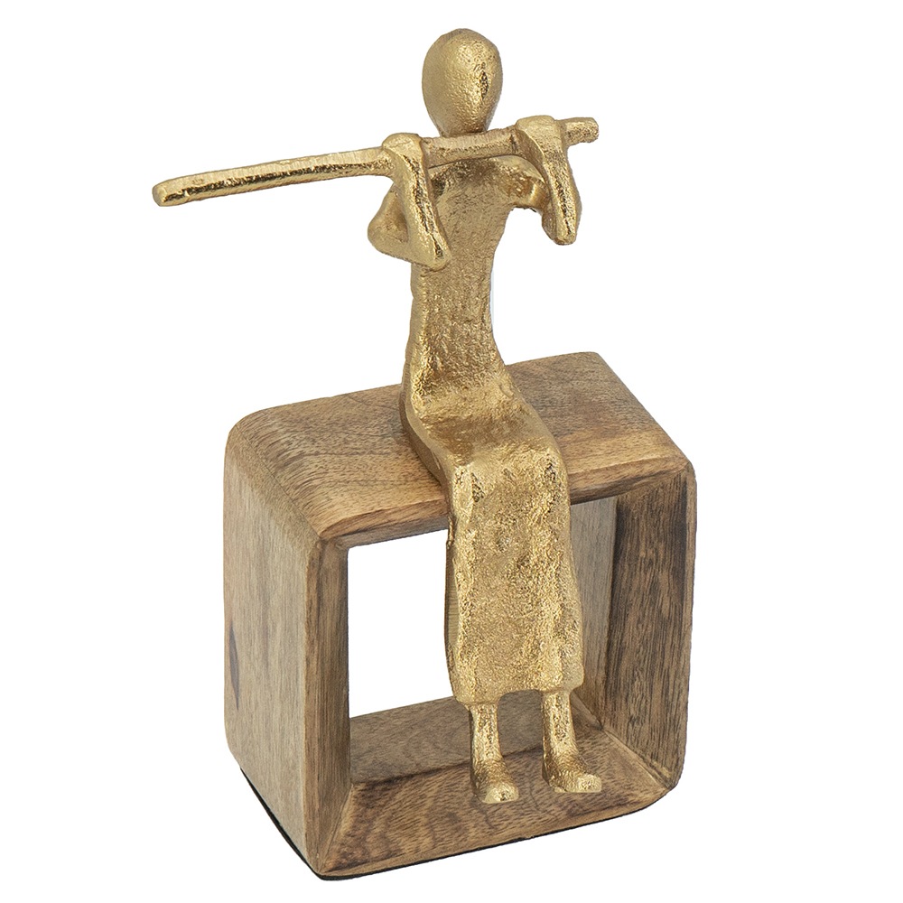 ミュージシャン オブジェ フルート | インテリアデコレーション