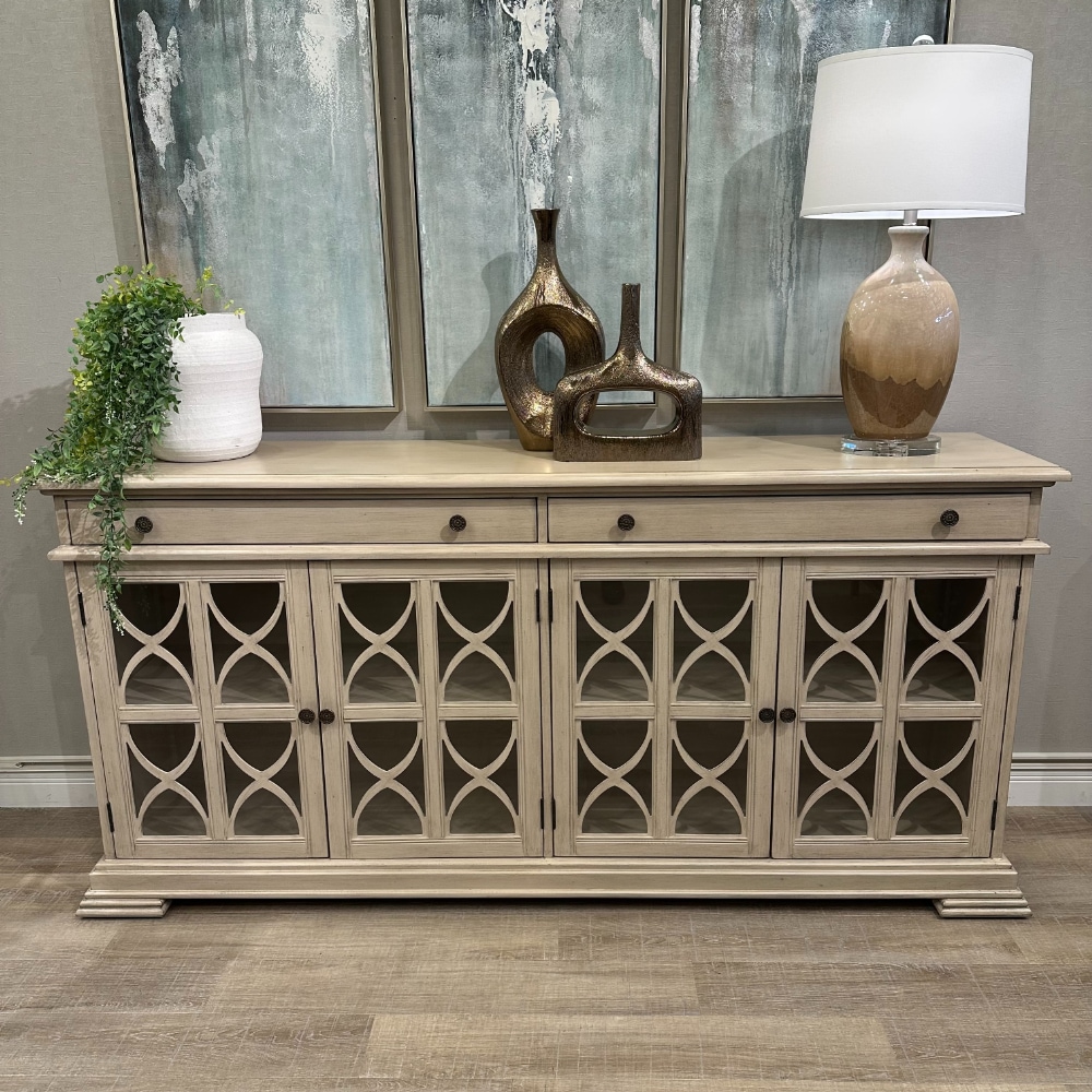 アンティーク調 ガラスキャビネット サイドボード | 家具,収納