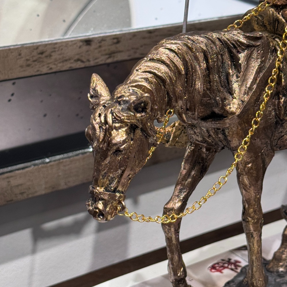 ドン・キホーテ像 アートオブジェ 高さ29.7cm アンティーク調