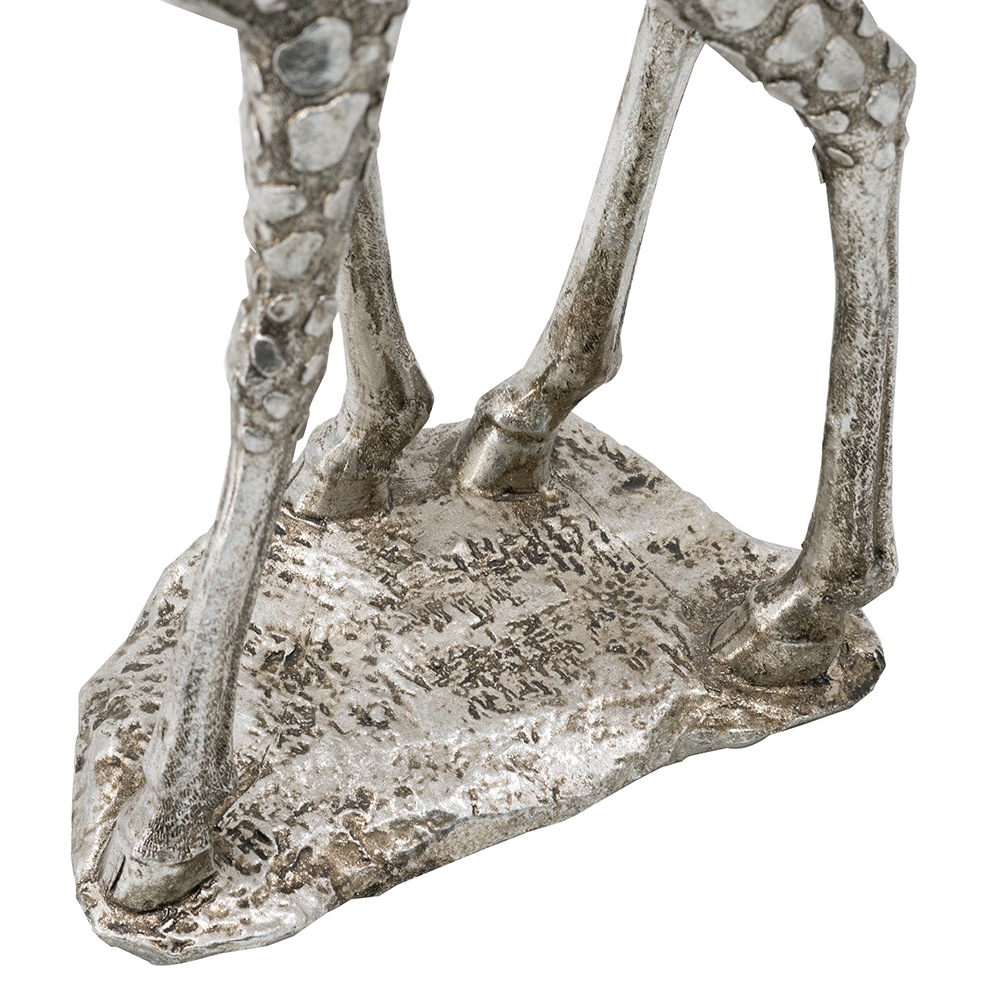 キリンのオブジェ シルバー 高さ47cm | 全ての商品 |インテリア