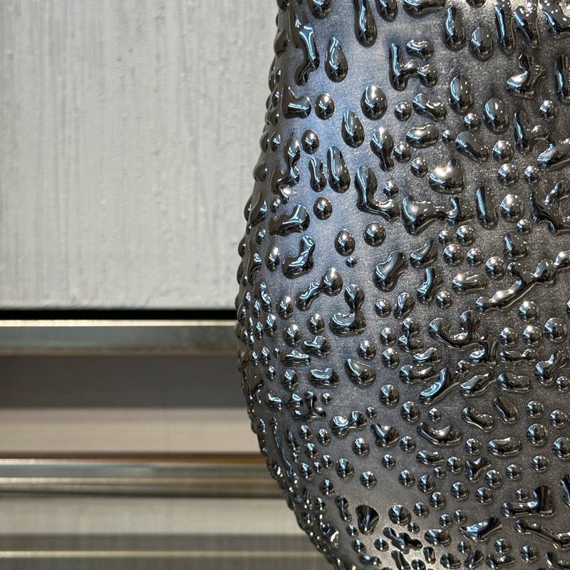 セラミックベース シルバー斜めカット | インテリア