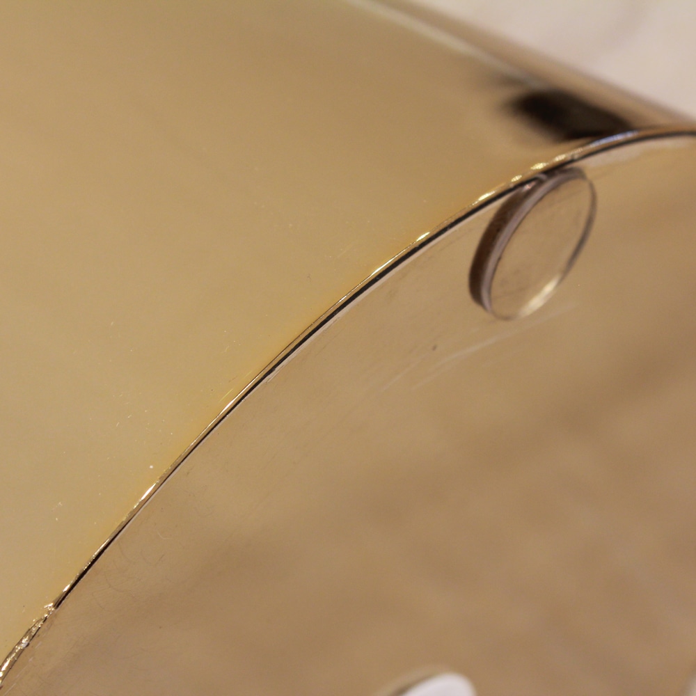 モダン サイドテーブル ゴールド ミラー天板 | 家具,テーブル