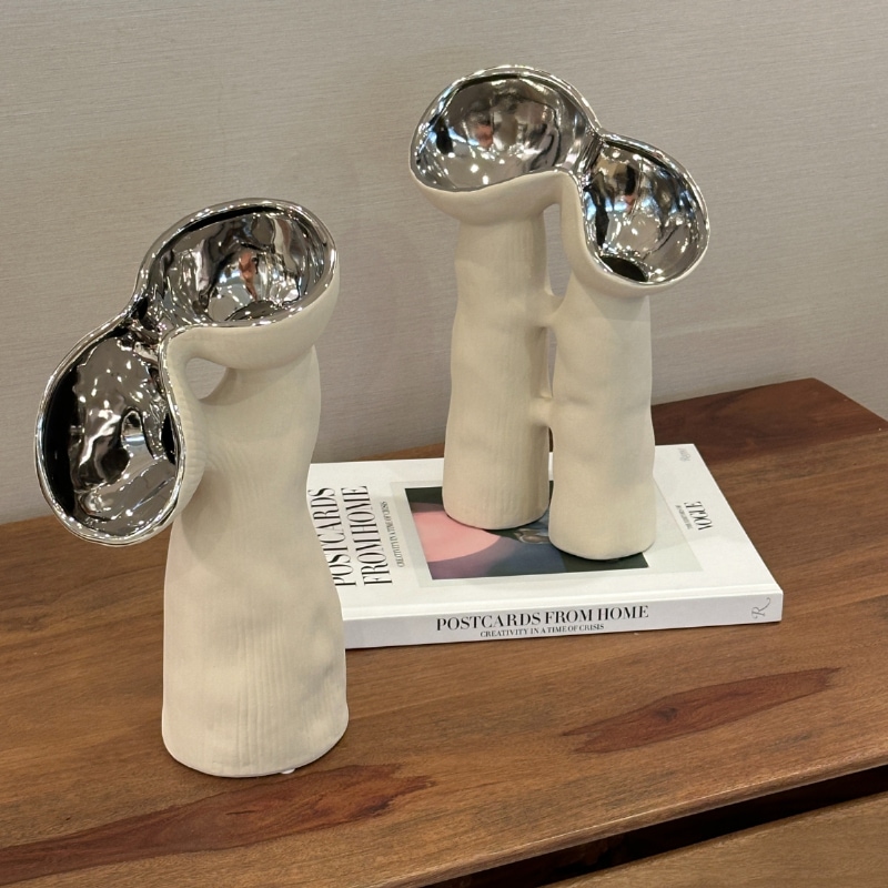 ユニークセラミックベース 二口タイプ | インテリアデコレーション