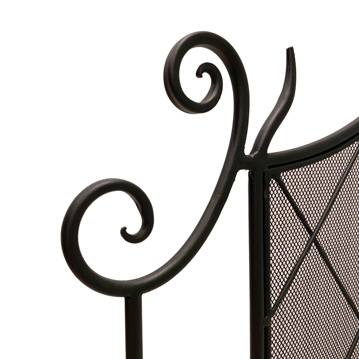 クラシックアイアン ファイヤーガード スクロールデザイン