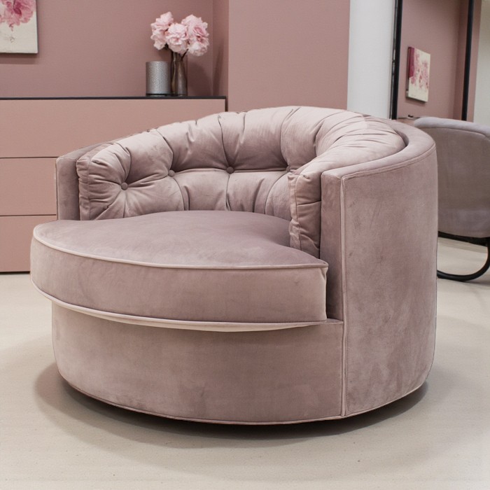回転式一人掛けソファ ピンク | 全ての商品 |インテリア雑貨や家具を