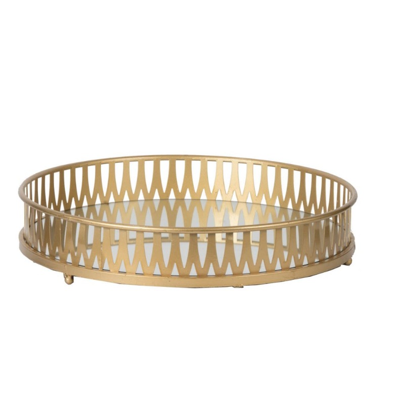 ミラートレー ゴールド アンティーク ディスプレイ 84306TT-GD ミラートレー ゴールド アンティーク ディスプレイ 84306TT-GD